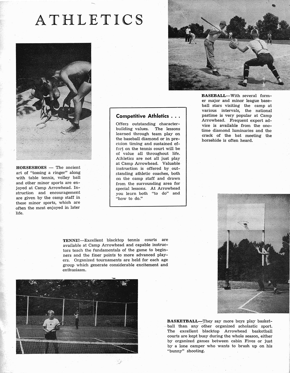 Camp Arrowhead Brochure Page 8